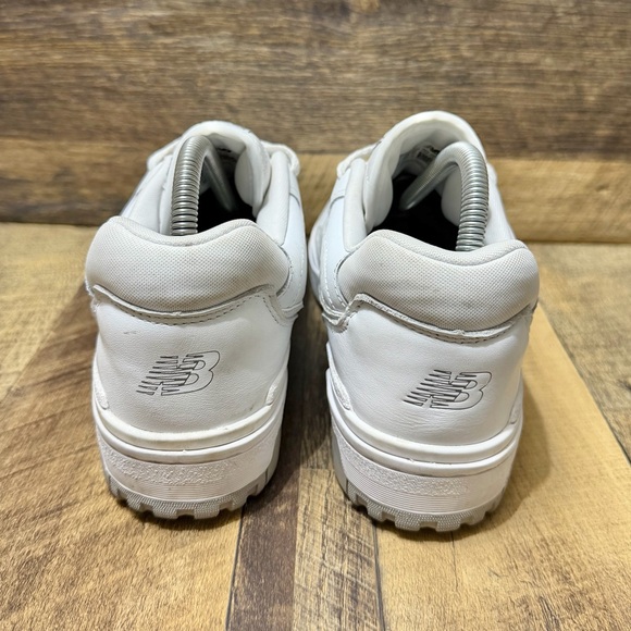 New Balance 550 White Grey Athletic Shoes Size 8.5 Men / 10.5 Women BB550PB1 - Picture 7 of 9